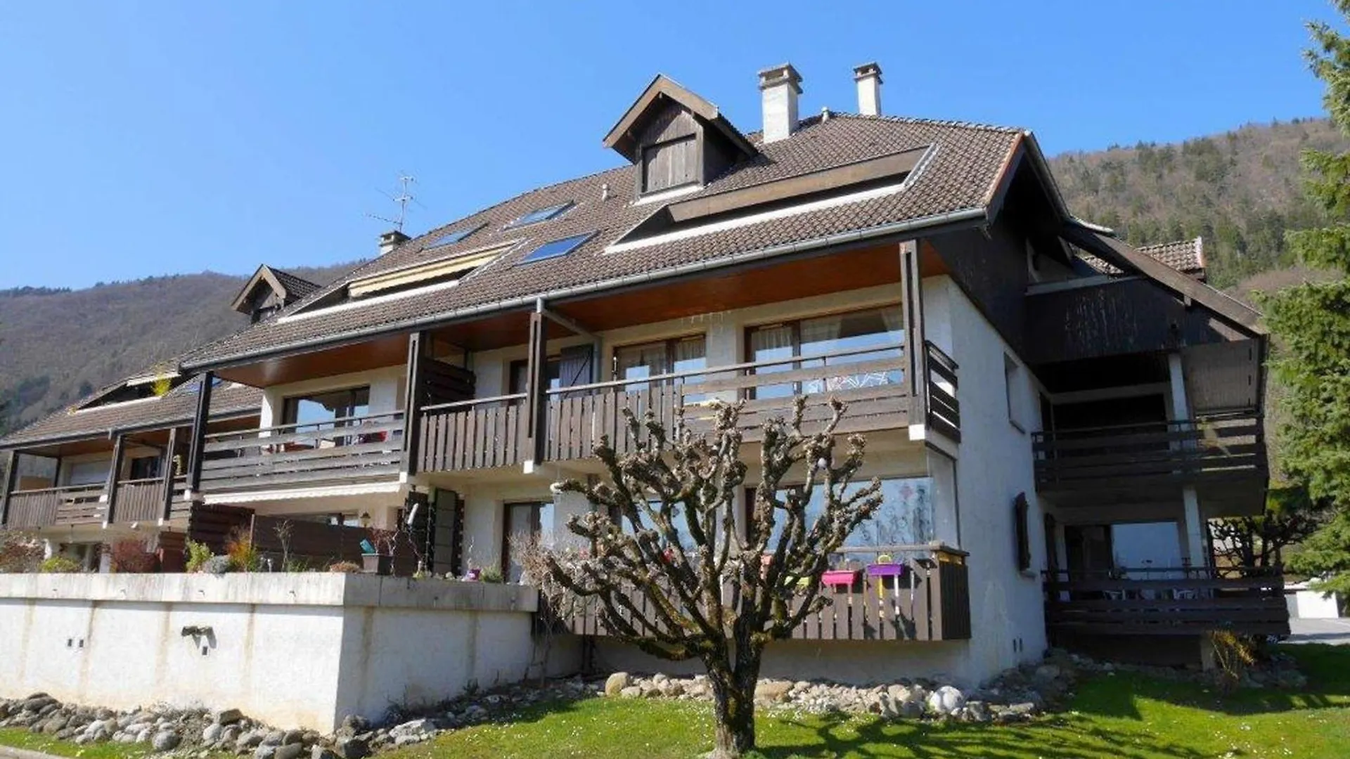 Duplex F2 Avec Terrasse Vue Lac, Parking Et Wifi - Annecy - Fr-1-432-5 Apartmán